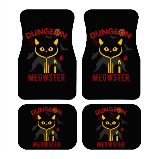 Dungeon Meowster Car Mats