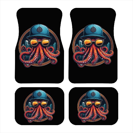 Rapper Octopus Car Mats