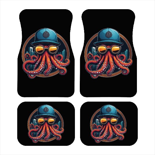 Rapper Octopus Car Mats