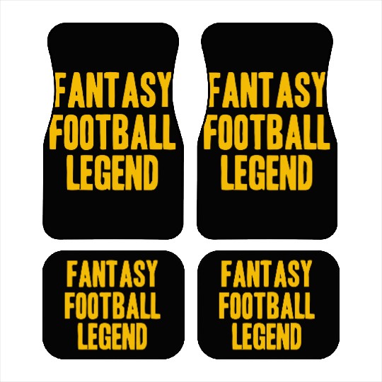 Fantasy Football Player Car Mats