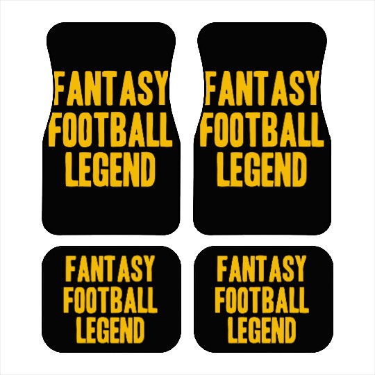 Fantasy Football Player Car Mats