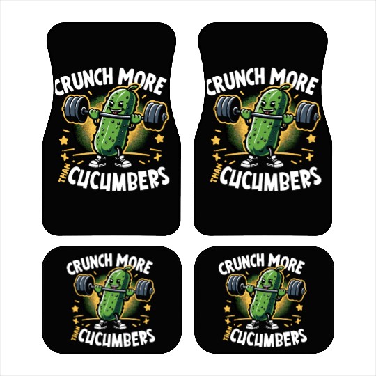 Pickle Lover Funny Pickle Dill pickle Pickled Car Mats