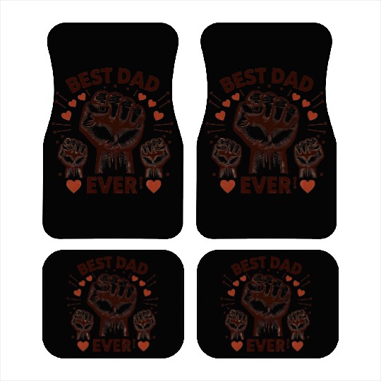 Best Dad Ever Car Mats