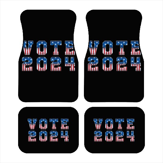 American Election - Vote 2024 Car Mats