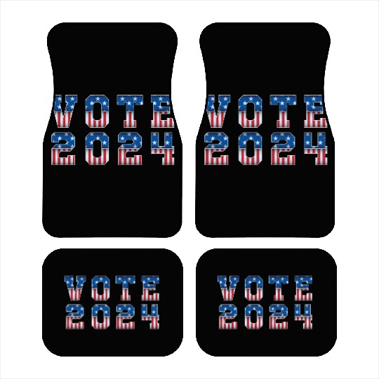 American Election - Vote 2024 Car Mats