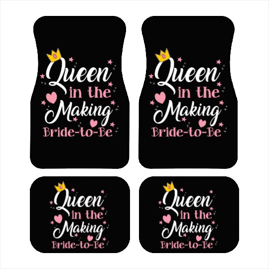 Bridal Wifey In Training Car Mats