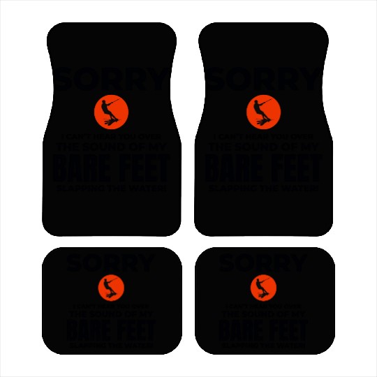Barefoot Water Skiing Extreme Sports Barefooting Car Mats