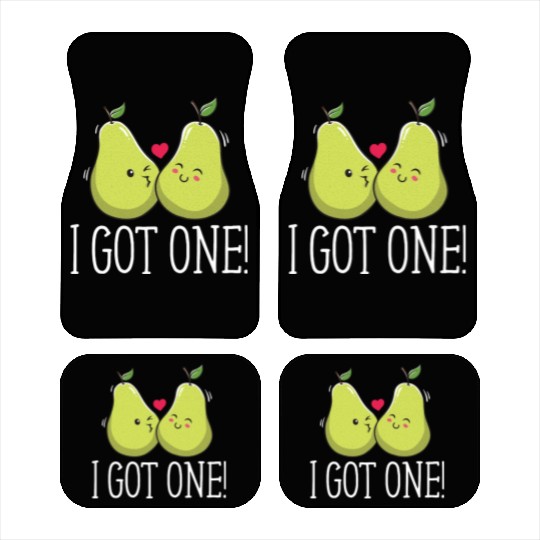 I Got One Honeymoon Bride Newlywed Future Wife Fia Car Mats