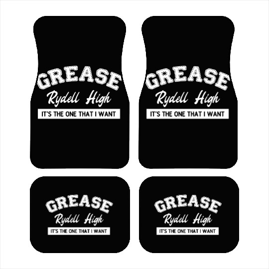 Grease // Rydell High School Car Mats