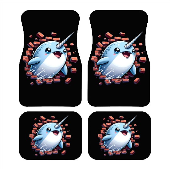 Narwhal Surprise Car Mats