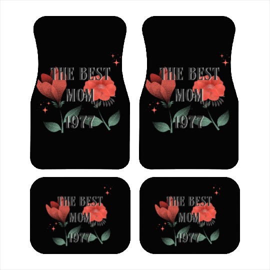 The Best Mom Since 1977 Car Mats