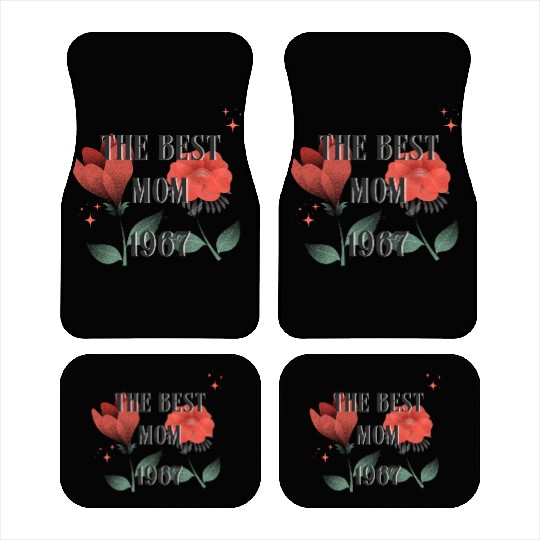The Best Mom Since 1967 Car Mats