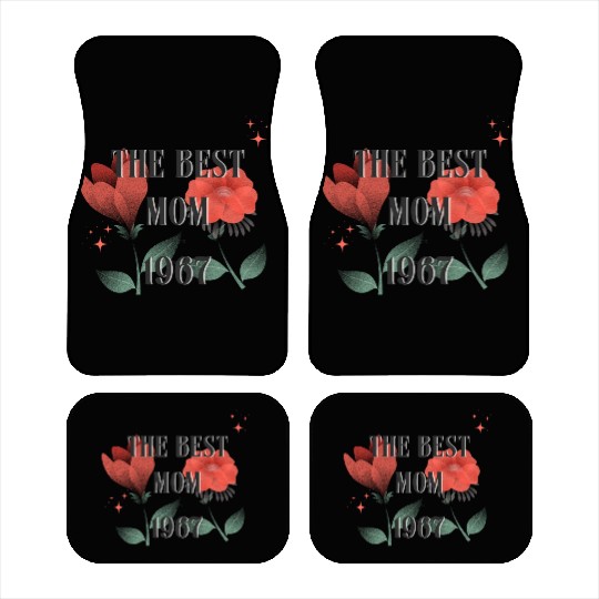 The Best Mom Since 1967 Car Mats