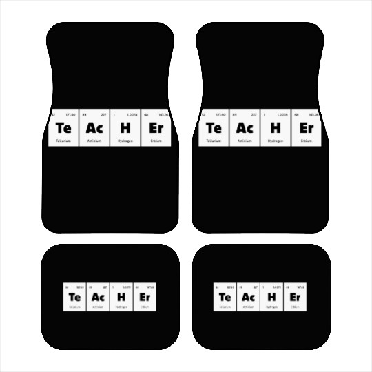 Primary Elements of Humour Science Teacher Te Ac Car Mats
