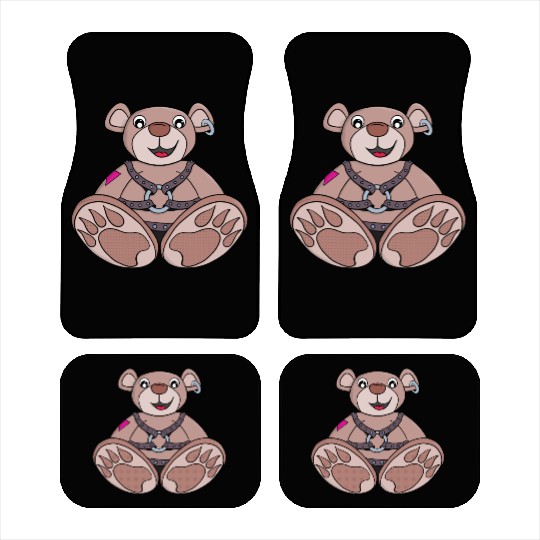 Teddy bear to play Car Mats