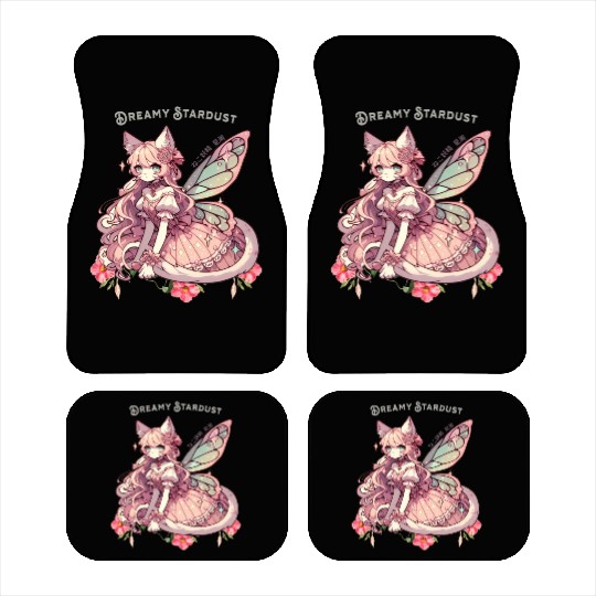 Enchanted Dreamy Stardust-A Cat Fairycore Fantasy Car Mats
