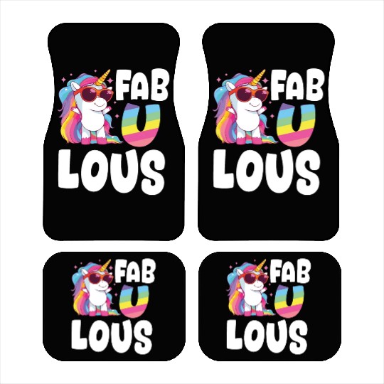 LGBTQ+ Unicorn Car Mats