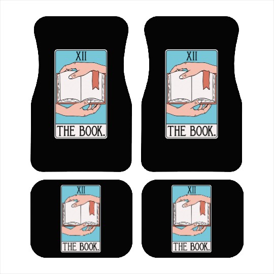 Book Tarot Card - Reading - English Teacher Car Mats