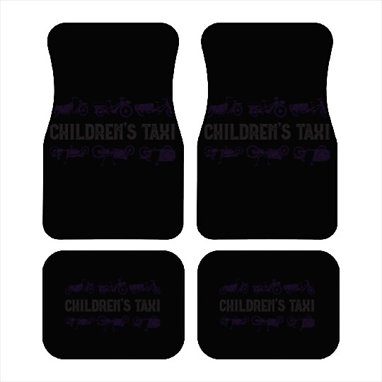 Childrens Taxi Cargo Bicycle Cargobike Car Mats