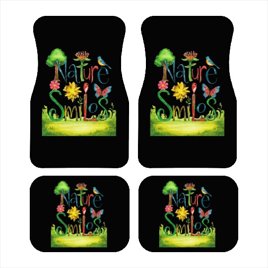 Nature Smiles - Spring Season Car Mats