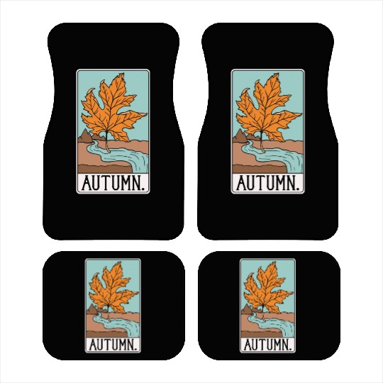 The Autumn - Tarot Card Car Mats