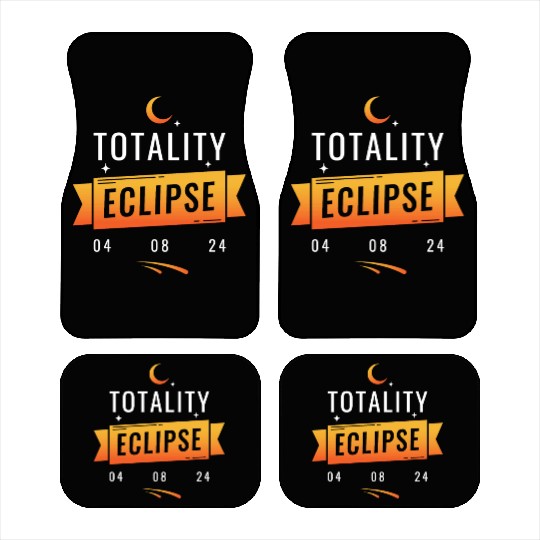 Eclipse Viewing Team solar eclipse 2024 Car Mats