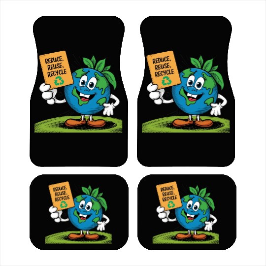 Reduce, Reuse, Recycle Earth day - April 22 Car Mats