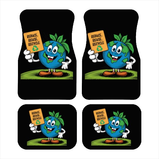 Reduce, Reuse, Recycle Earth day - April 22 Car Mats