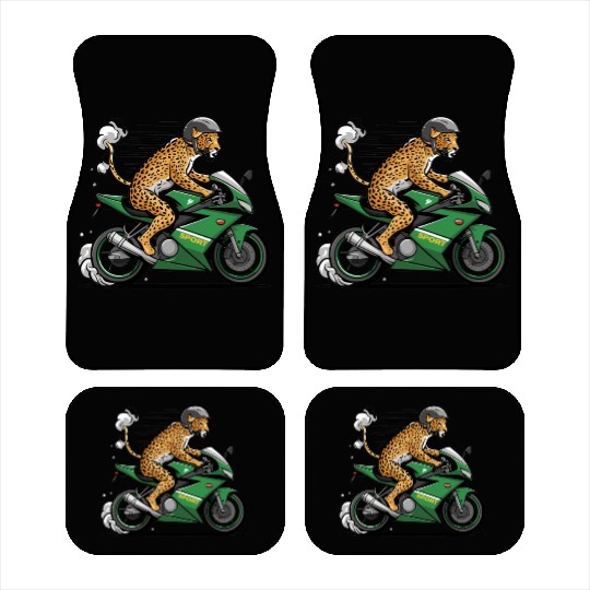 leopard drive motor Car Mats