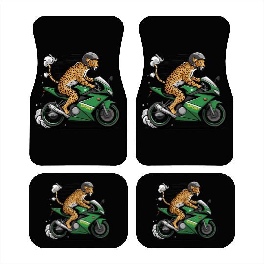 leopard drive motor Car Mats
