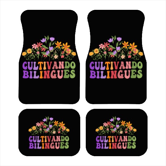 Cultivando Bilingües Spanish Teacher Car Mats