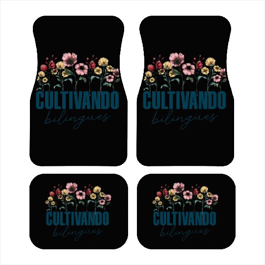 Cultivando Bilingües Spanish Teacher Car Mats