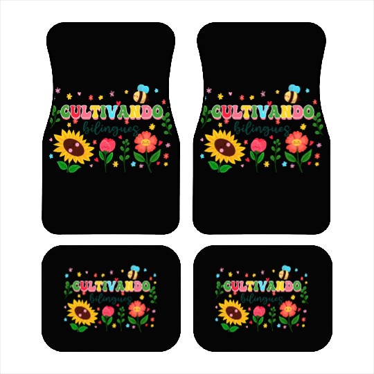 Cultivando Bilingües Spanish Teacher Car Mats