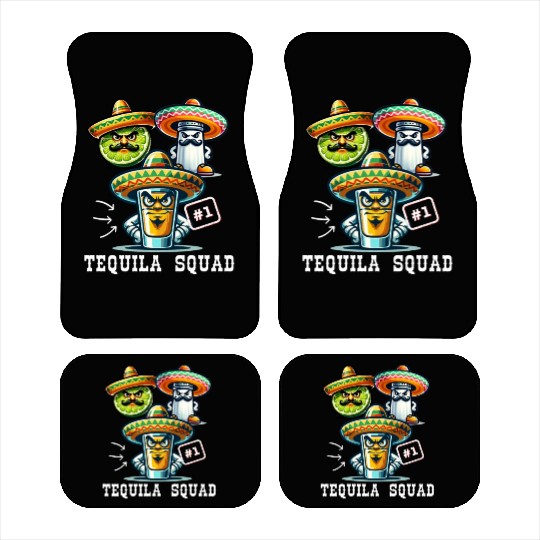 Cinco De Mayo Tequila Squad Drink Number One Car Mats