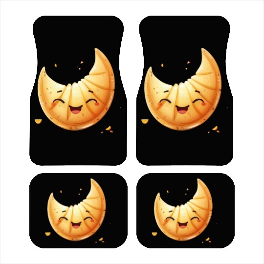 Fortune Cookie Smiles Brighten Your Day Car Mats