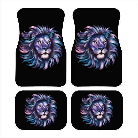 Lion Head Galaxy Style Car Mats