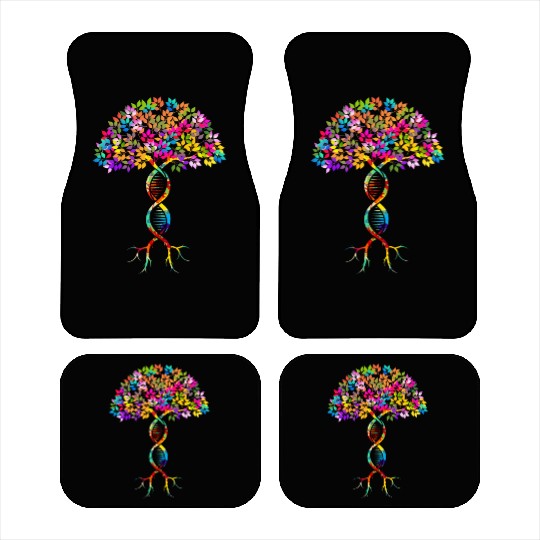 Genealogy Tree Family Ancestry Lineage Genealogist Car Mats