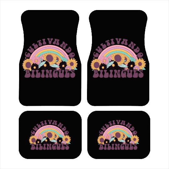 Cultivando Bilingües Spanish Teacher Car Mats