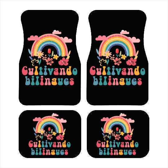 Cultivando Bilingües Spanish Teacher Car Mats