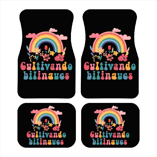 Cultivando Bilingües Spanish Teacher Car Mats