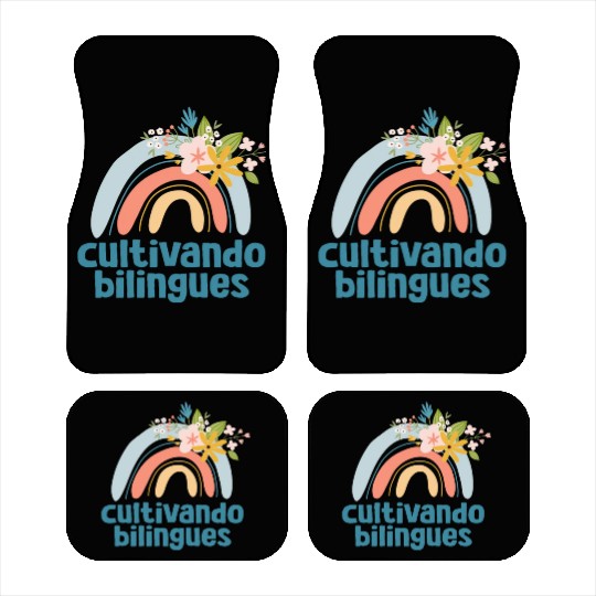Cultivando Bilingües Spanish Teacher Car Mats