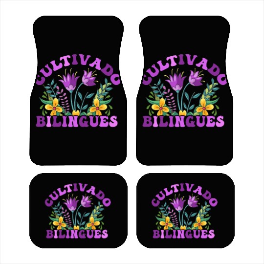 Cultivando Bilingües Spanish Teacher Car Mats