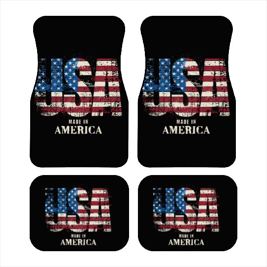 USA Made in America Car Mats
