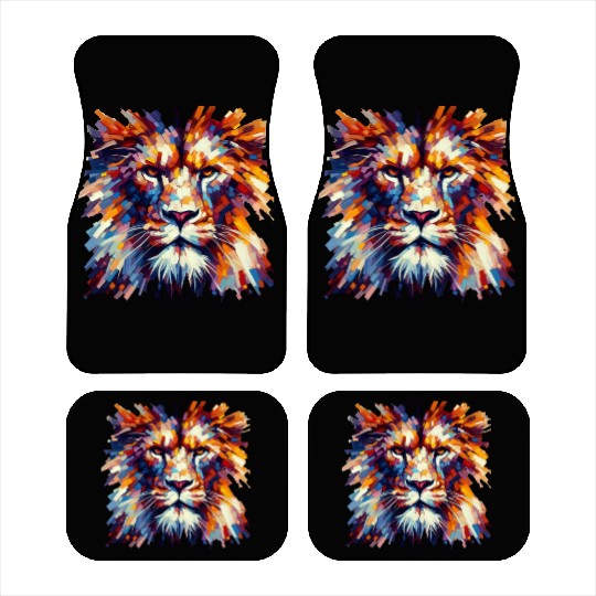 THE KING LION Car Mats