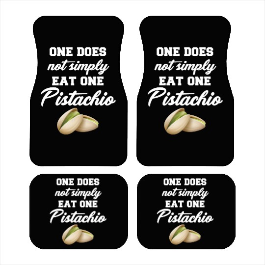 One Does Not Simply Eat One Pistachios Ice-Cream Car Mats