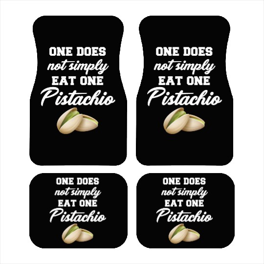 One Does Not Simply Eat One Pistachios Ice-Cream Car Mats