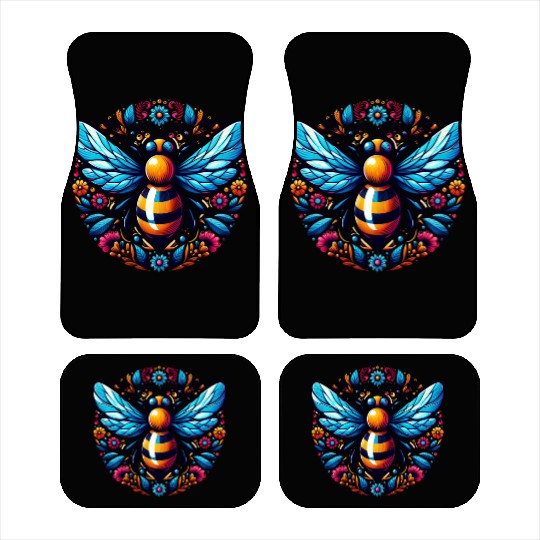 Queen Bee Jewelry Jewels Cute Beekeeping Beekeeper Car Mats