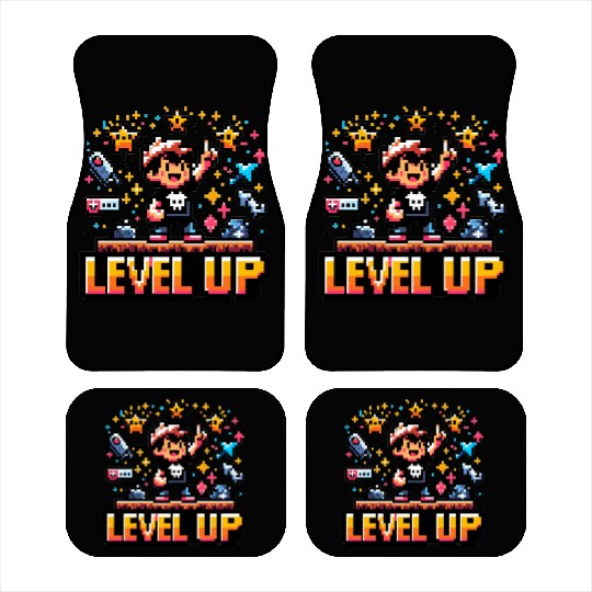 Victory Unlocked: Level Up Car Mats