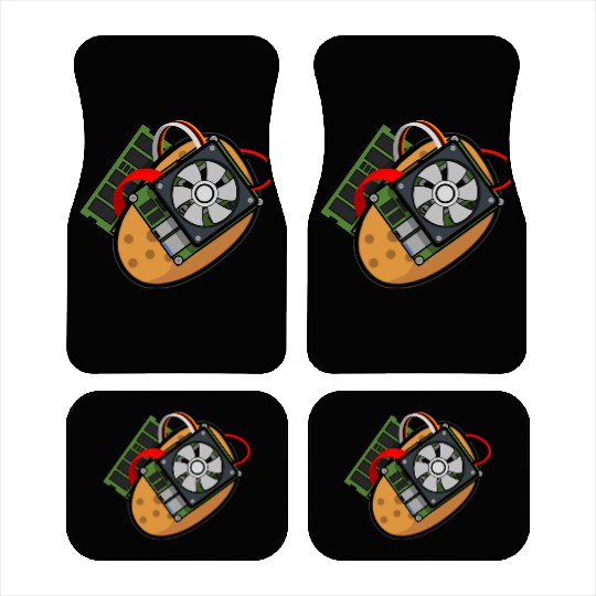 Potato Sticker Car Mats