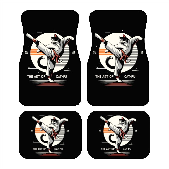 Kung Fu Chinese Kung Fu Asian Kung Fu Self defense Car Mats